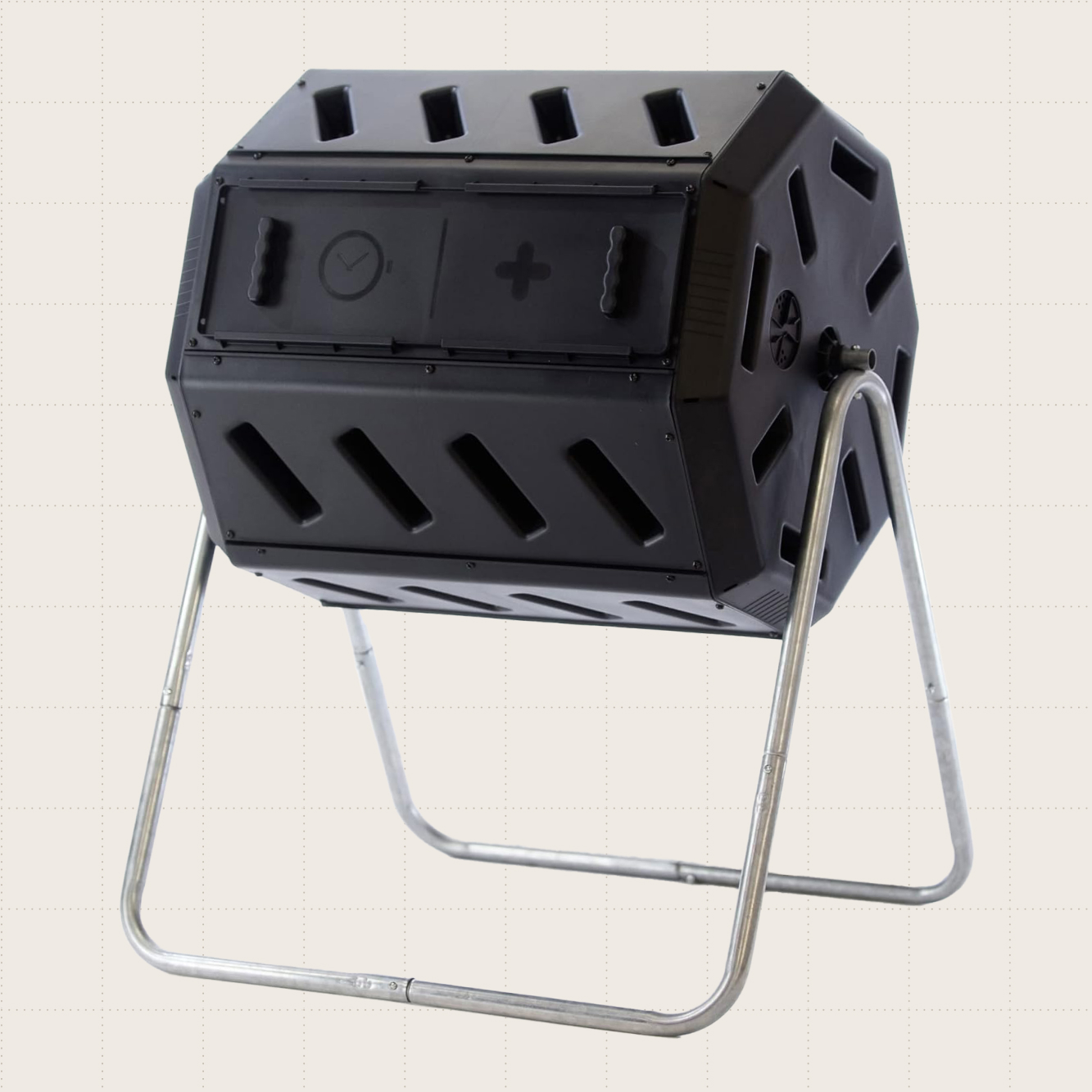 FCMP Outdoor Dual Chamber Tumbling Composter