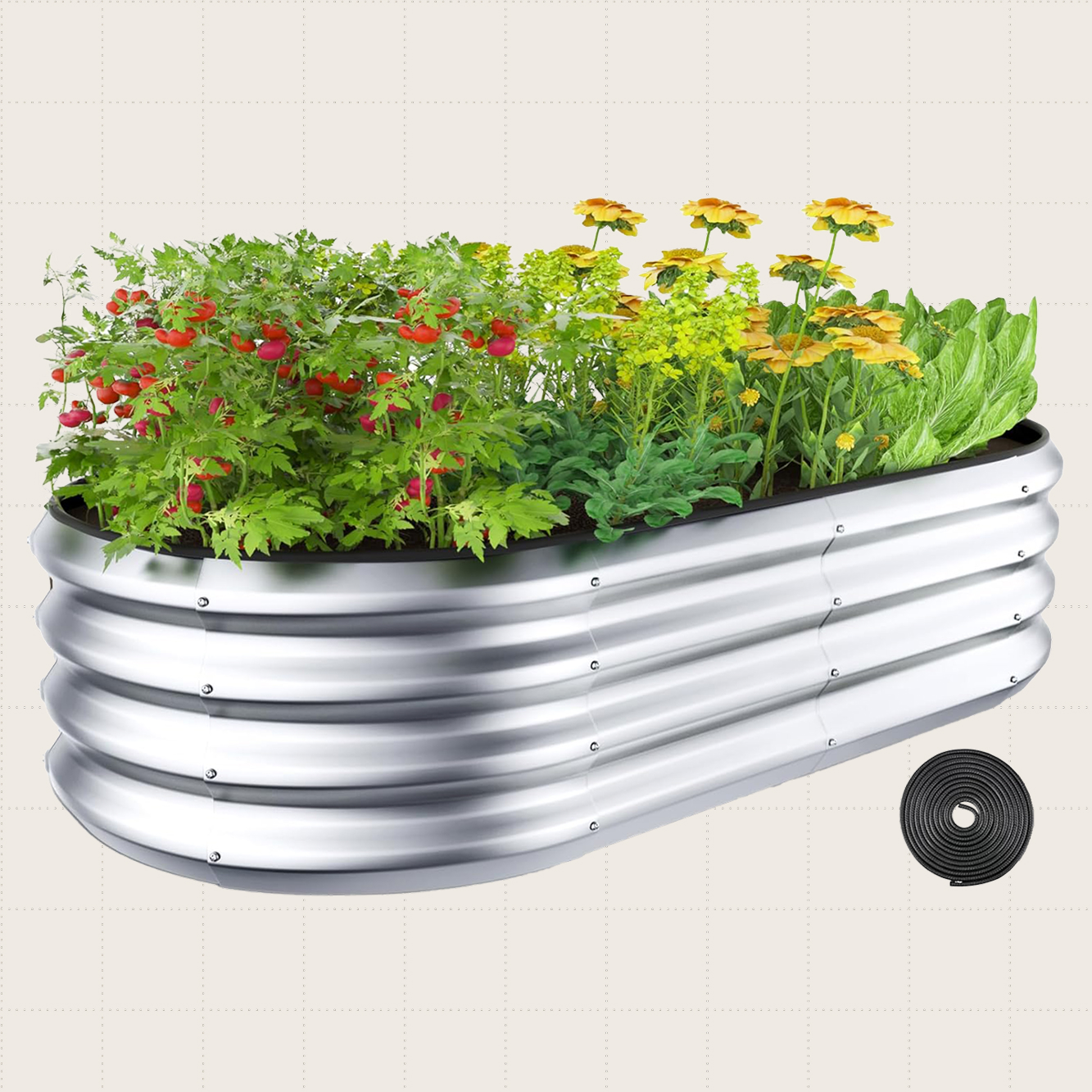 Winpull Raised Garden Bed Kit, 4x2x1 Feet