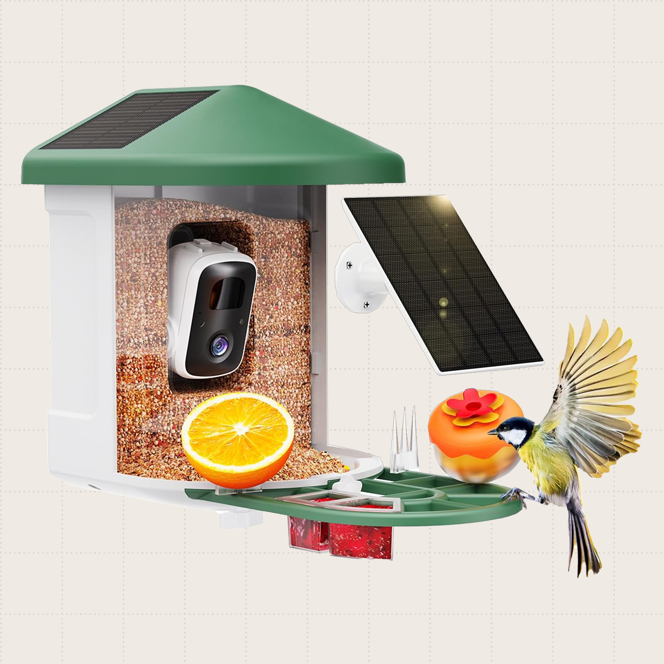 HARYMOR Bird Feeder With Camera and AI Identify