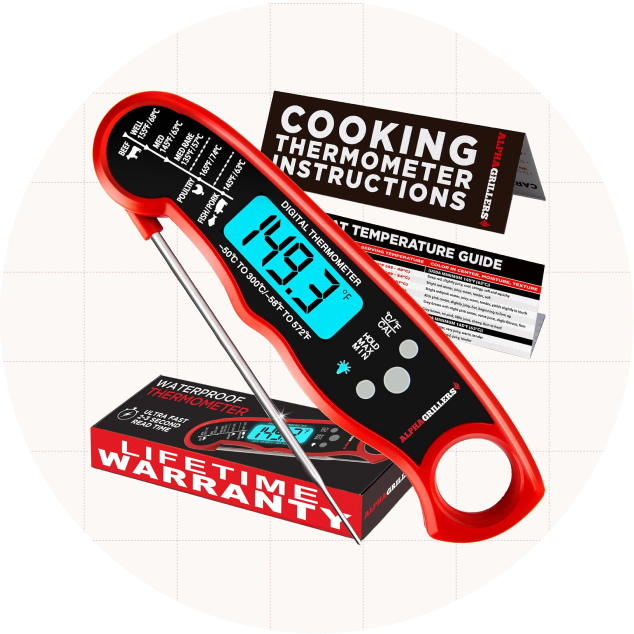 Alpha Grillers Meat Thermometer