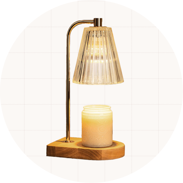 Marycele Candle Warmer Lamp With Timer